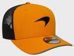 New Era 9SEVENTY Formula 1 Mclaren Team Mesh Back Adjustable Snapback Hat - Papaya