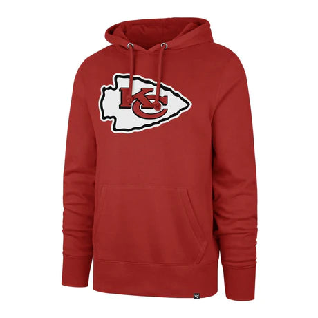 47 NFL Kansas City Chiefs Imprint Headline Hoodie - Red