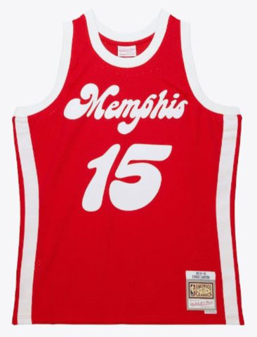 Mitchell & Ness NBA Memphis Grizzlies Vince Carter #15 2015-16 HWC Swingman Jersey - Red