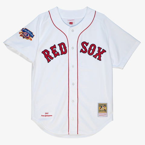 Mitchell & Ness Boston Red Sox Nomar Garciaparra Cooperstown Collection Authentic Jersey - White