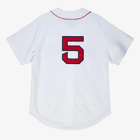 Mitchell & Ness MLB Boston Red Sox Nomar Garciaparra Cooperstown Collection Authentic Jersey - White