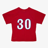 Men's Tim Raines Red Montreal Expos Cooperstown Collection Authentic Pullover Jersey
