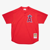 Men's Vladimir Guerrero Red Anaheim Angels Cooperstown Collection 2004 Authentic Batting Practice Player Jersey
