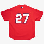 Men's Vladimir Guerrero Red Anaheim Angels Cooperstown Collection 2004 Authentic Batting Practice Player Jersey
