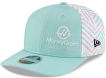 New Era 9SEVENTY MoneyGram Haas F1 Team 2025 Miami Grand Prix Adjustable Hat - Turquoise