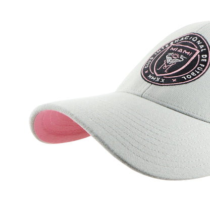 '47 MVP MLS Inter Miami CF Ballpark Adjustable Snapback Hat - Grey