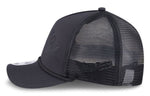 New Era 9FORTY M-Crown NHL A-Frame Edmonton Oilers Minimalist Mesh Back Rope Adjustable Snapback Hat - Black