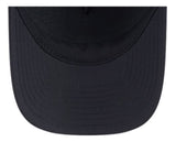 New Era 9FORTY M-Crown NHL A-Frame Edmonton Oilers Minimalist Mesh Back Rope Adjustable Snapback Hat - Black