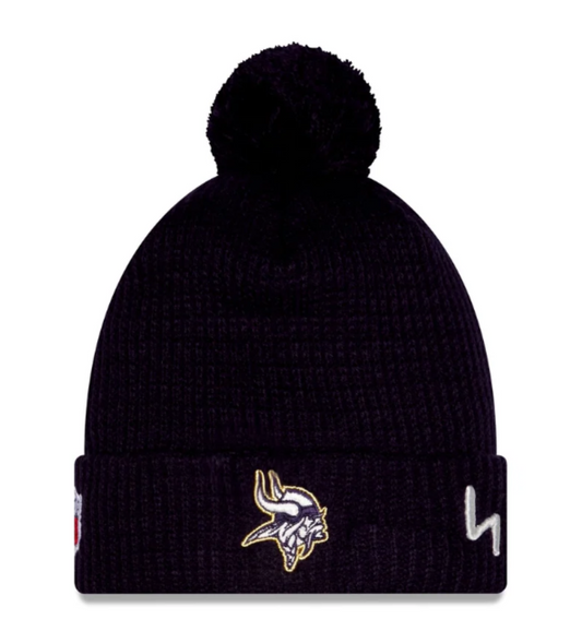 New Era NFL 2026 Rivalries Collection Cuff Knit Hat with Pom - Multiple Teams Available