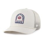 '47 NHL Montreal Canadiens Monument Rope Trucker Hat - White
