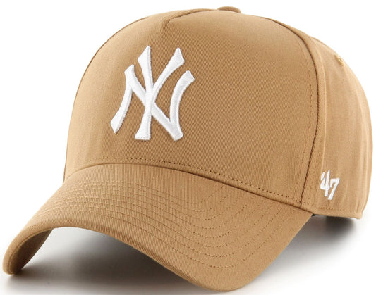 47 MVP Hitch MLB New York Yankees DT Ballpark Adjustable Hat - Dune