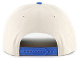 '47 NFL Detroit Lions Natural Rope TT Hitch Adjustable Snapback Hat - White/Blue