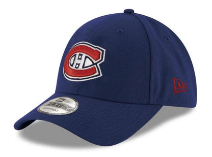 New Era 9FORTY NHL Montreal Canadiens Adjustable Snapback Hat - Navy