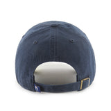 47 Clean Up NHL Edmonton Oilers Adjustable Cap - Navy with Orange Logo