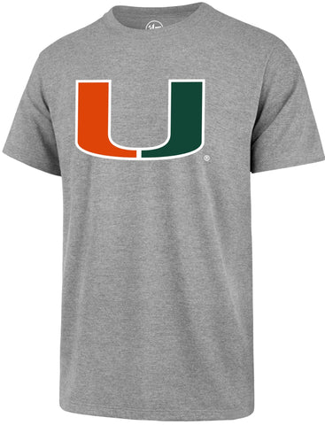 '47 NCAA Miami Hurricanes Fan Tee - Grey