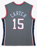 Mitchell & Ness NBA New Jersey Nets Vince Carter #15 2004-05 HWC Swingman Jersey - Grey