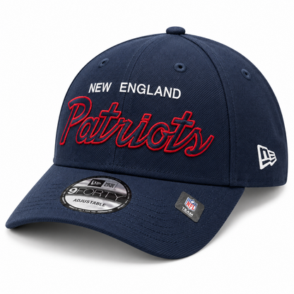 New Era 9FORTY NFL Core Script Team Adjustable Snapback Hat