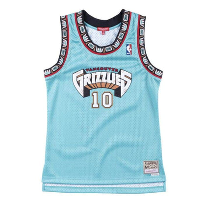 Women's Swingman Jersey Vancouver Grizzlies 1998-99 Mike Bibby