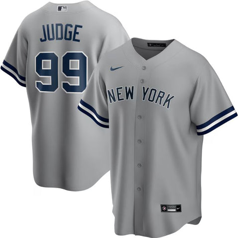 Nike MLB New York Yankees Aaron Judge Player Jersey - Gray
