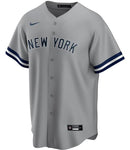 Nike MLB New York Yankees Aaron Judge Player Jersey - Gray