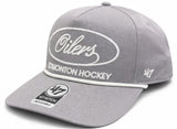 '47 NHL Edmonton Oilers Foundational Hitch RF Adjustable Snapback Hat - Grey
