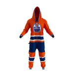 Hockey Sockey NHL Edmonton Oilers Onesie - Orange/Blue (Copy)
