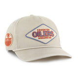 '47 NHL Edmonton Oilers Cairn Hitch RF Adjustable Snapback Hat - Beige