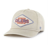 '47 NHL Edmonton Oilers Cairn Hitch RF Adjustable Snapback Hat - Beige