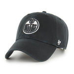 '47 Clean Up NHL Edmonton Oilers Adjustable Cap - Black/White