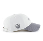 '47 NHL Edmonton Oilers Foundational TT Clean Up Hat - White/Grey