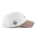 '47 NHL Edmonton Oilers Foundational TT Clean Up Hat - White/Tan
