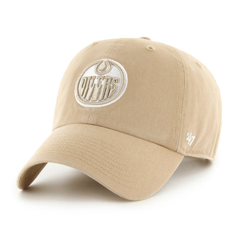 '47 Clean Up NHL Edmonton Oilers Adjustable Cap - Khaki