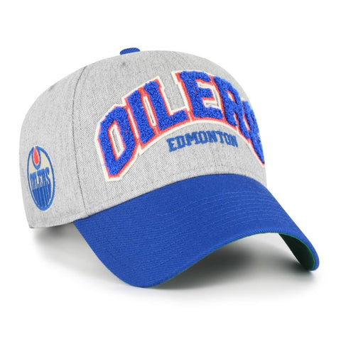 '47 NHL Edmonton Oilers Standish MVP Cap - Grey/Blue