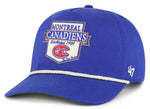 '47 Hitch NHL Montreal Canadiens Old Time Hockey Adjustable Snapback Hat - Blue