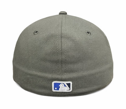 New Era 59FIFTY MLB Toronto Blue Jays 50th Anniversary Side Patch Custom Collection Fitted Hat - Olive Green