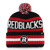 47 CFL Ottawa Redblacks Bering Cuff Knit Hat - Red/Black