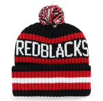 47 CFL Ottawa Redblacks Bering Cuff Knit Hat - Red/Black