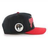 47 NHL Ottawa Senators Hard Hat Arch Hitch Snapback - Black/Red