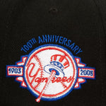 Mitchell & Ness MLB New York Yankees Oversweep Original Fit Adjustable Snapback Hat - Black