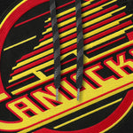 Bulletin NHL Vancouver Canucks Skate Logo Express Twill Logo Hoodie - Black