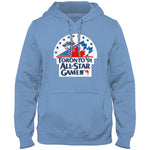 Toronto Blue Jays Cooperstown MLB Express Twill Logo Hoodie - All-Star - Light Blue
