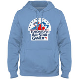 Toronto Blue Jays Cooperstown MLB Express Twill Logo Hoodie - All-Star - Light Blue