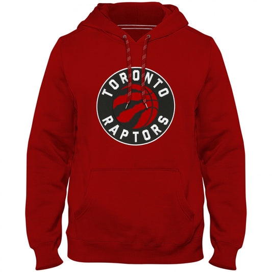 Toronto Raptors NBA Express Twill Logo Hoodie - Red