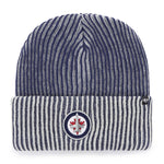 '47 NHL Winnipeg Jets Cold Snap Cuff Knit - Grey/Blue