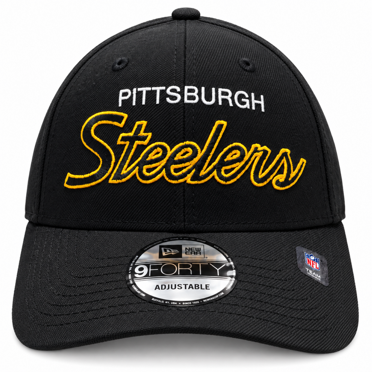 New Era 9FORTY NFL Core Script Team Adjustable Snapback Hat