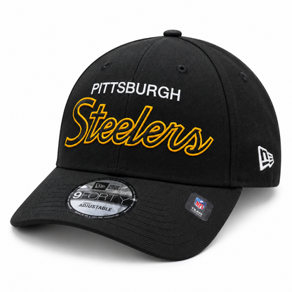 New Era 9FORTY NFL Core Script Team Adjustable Snapback Hat