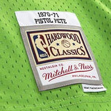 Pistol Pete Maravich #44 Atlanta Hawks Mitchell & Ness 1970-71 Swingman Jersey - Green