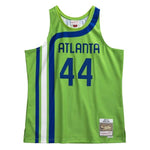 Pistol Pete Maravich #44 Atlanta Hawks Mitchell & Ness 1970-71 Swingman Jersey - Green