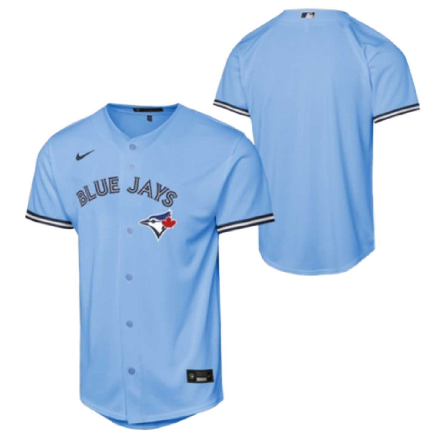 Nike Youth MLB Toronto Blue Jays Baseline Jersey - Powder Blue