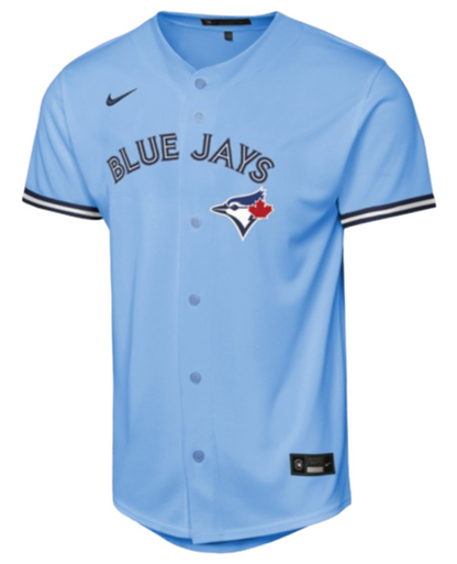 Nike Youth MLB Toronto Blue Jays Baseline Jersey - Powder Blue